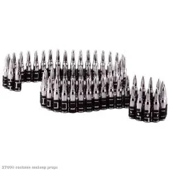 Deluxe Bullet Belt With Silver-Plated Bullets