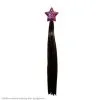 Hannah Montana Light-Up Hair Clip - Straight Hair With Star Clip