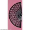 Lace Fan 9" (Black)