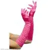 Temptress Long Fuchsia Gloves Adult
