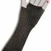 80's Black Long Fishnet Adult Gloves