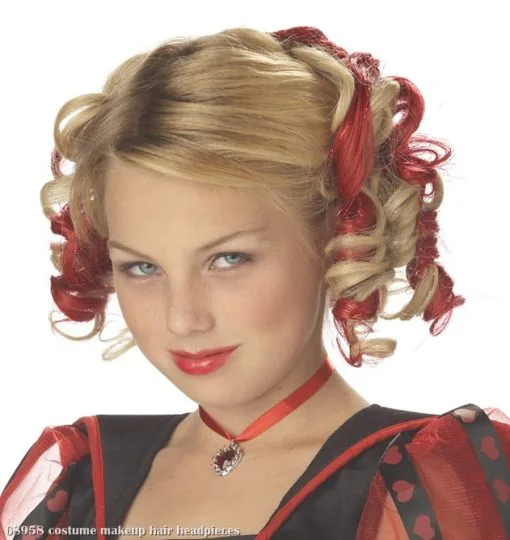 Red Curly Hair Combs -Cheap Costume Props Store 68958 1