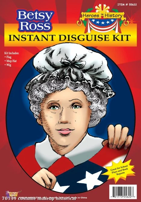 Heroes In History - Betsy Ross Accessory Kit (Child) 1 Heroes In History - Betsy Ross Accessory Kit (Child)