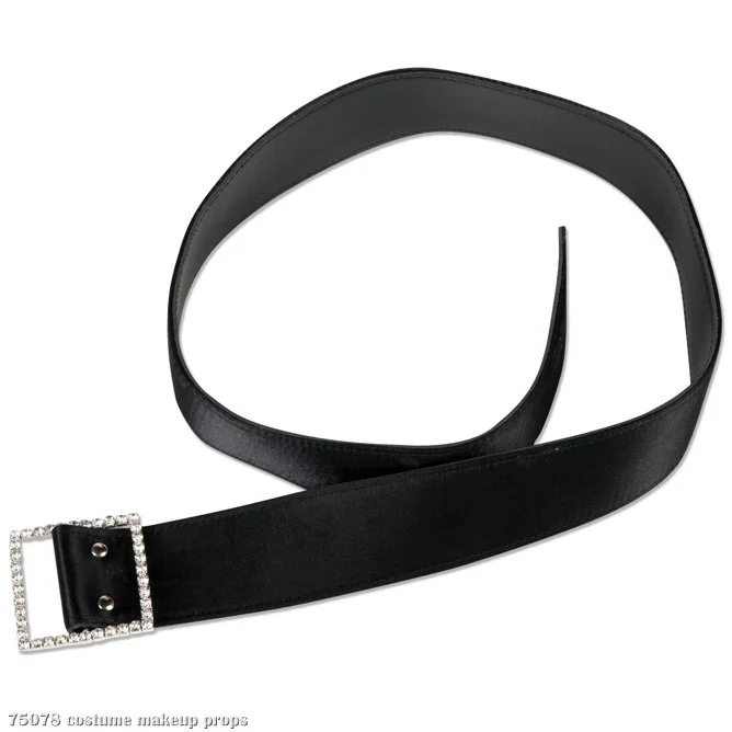 Rhinestone Belt (Black) 1 Rhinestone Belt (Black)