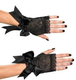 Skull Fingerless Gloves (Adult)