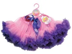 Fuchsia Tutu With Purple Trim Child